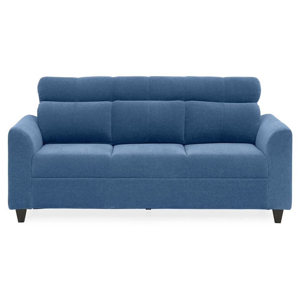 Zivo Plus Fabric Sofa | 3 seater | Twilight Blue |  Duroflex Furniture