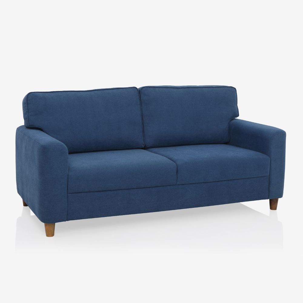 Utopia Fabric Sofa | 3 seater | Blue |  Duroflex Furniture