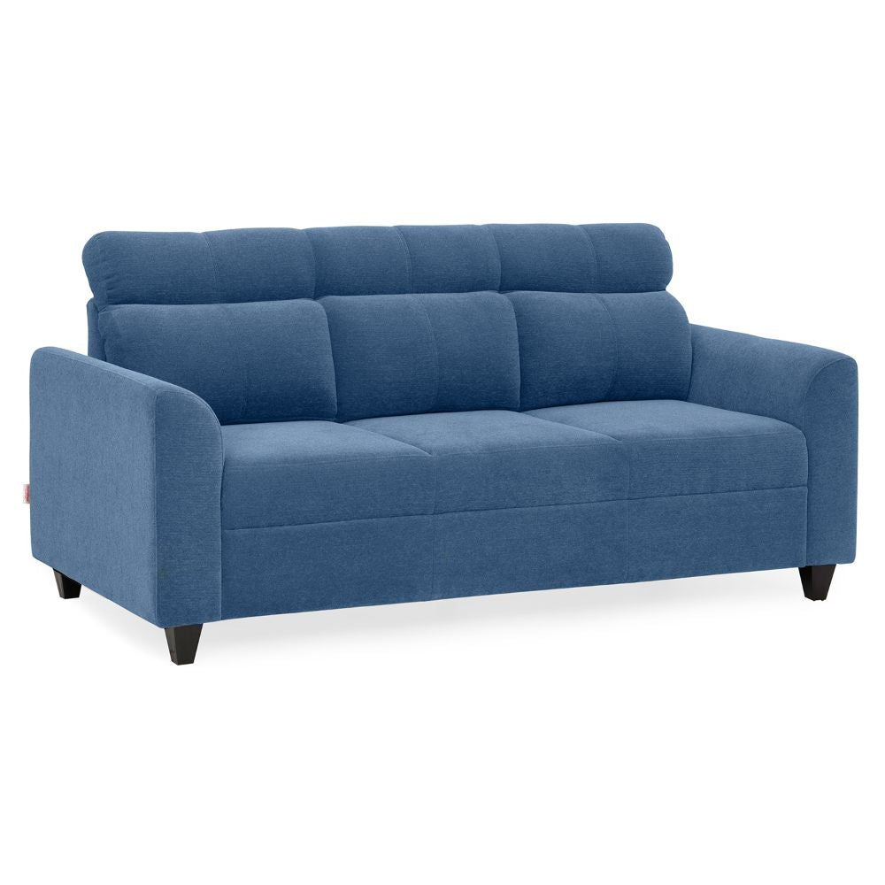 Zivo Plus Fabric Sofa | 3 seater | Twilight Blue |  Duroflex Furniture