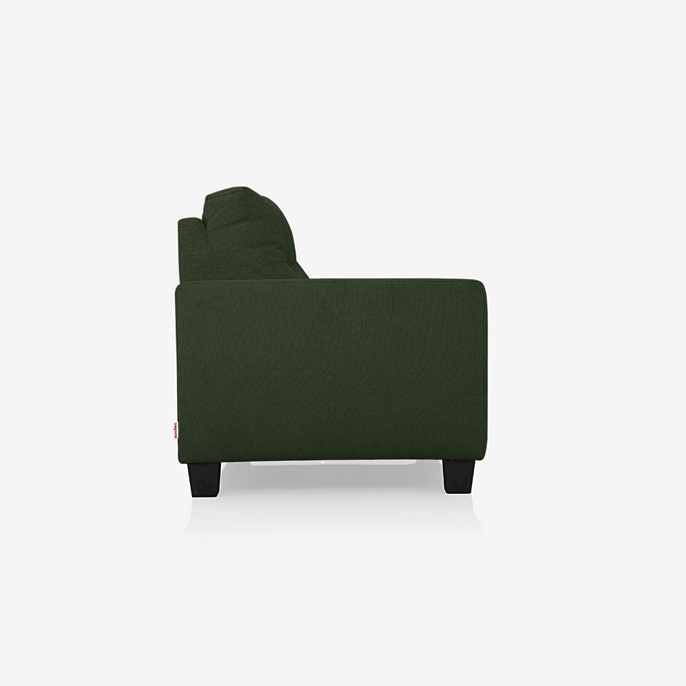 Ease Green Fabric 3 Seater Sofa