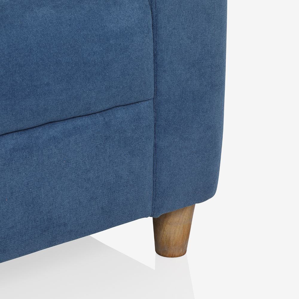 Utopia Fabric Sofa | 3 seater | Blue |  Duroflex Furniture