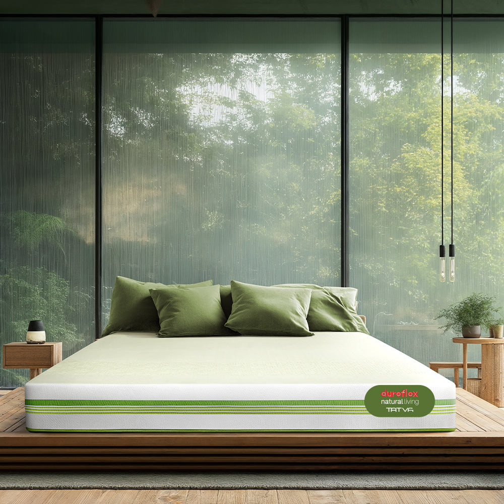 Tatva Natural Latex and Coir Mattress| Modern design | Duroflex
