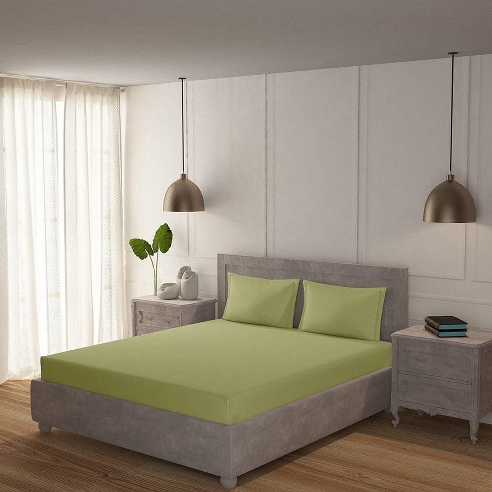 Beechnut 100% Cotton 200 TC Solid Bedsheet Set