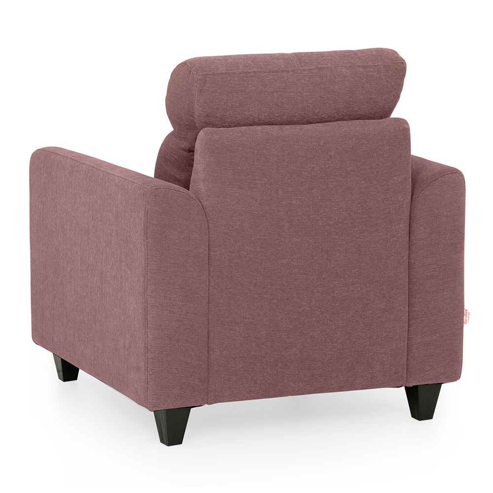 Zivo Plus Sofa | 1 seater | Dusky Pink |  Duroflex Furniture