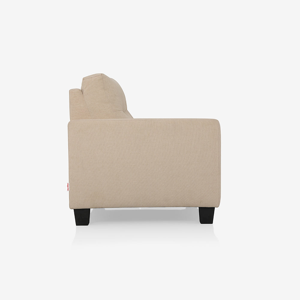 Ease Fabric Sofa | 2 seater | Beige |  Duroflex Furniture