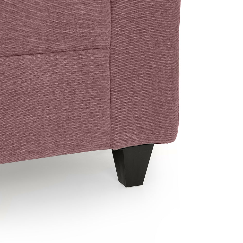Zivo Plus Sofa | 1 seater | Dusky Pink |  Duroflex Furniture