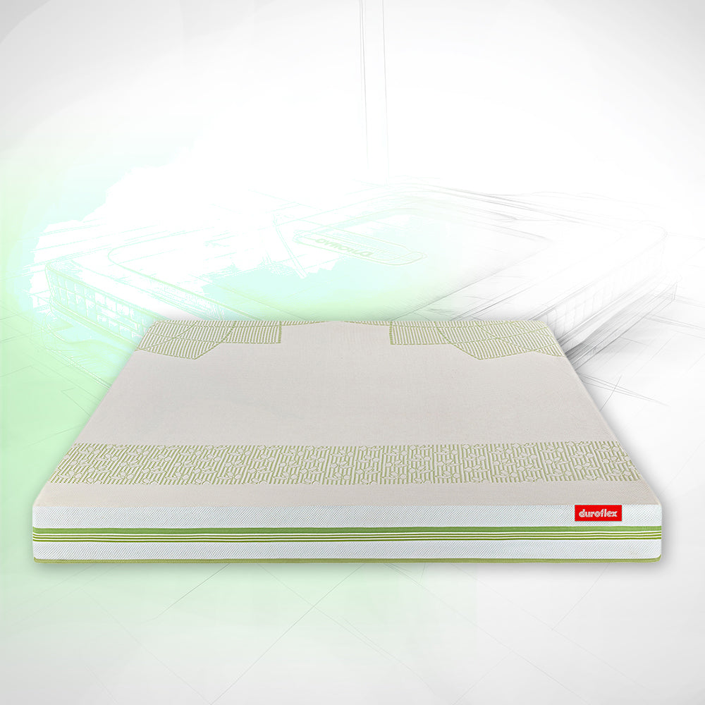 Tatva Natural Latex and Coir Mattress| Modern design | Duroflex