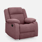 Avalon Pink Fabric Recliner