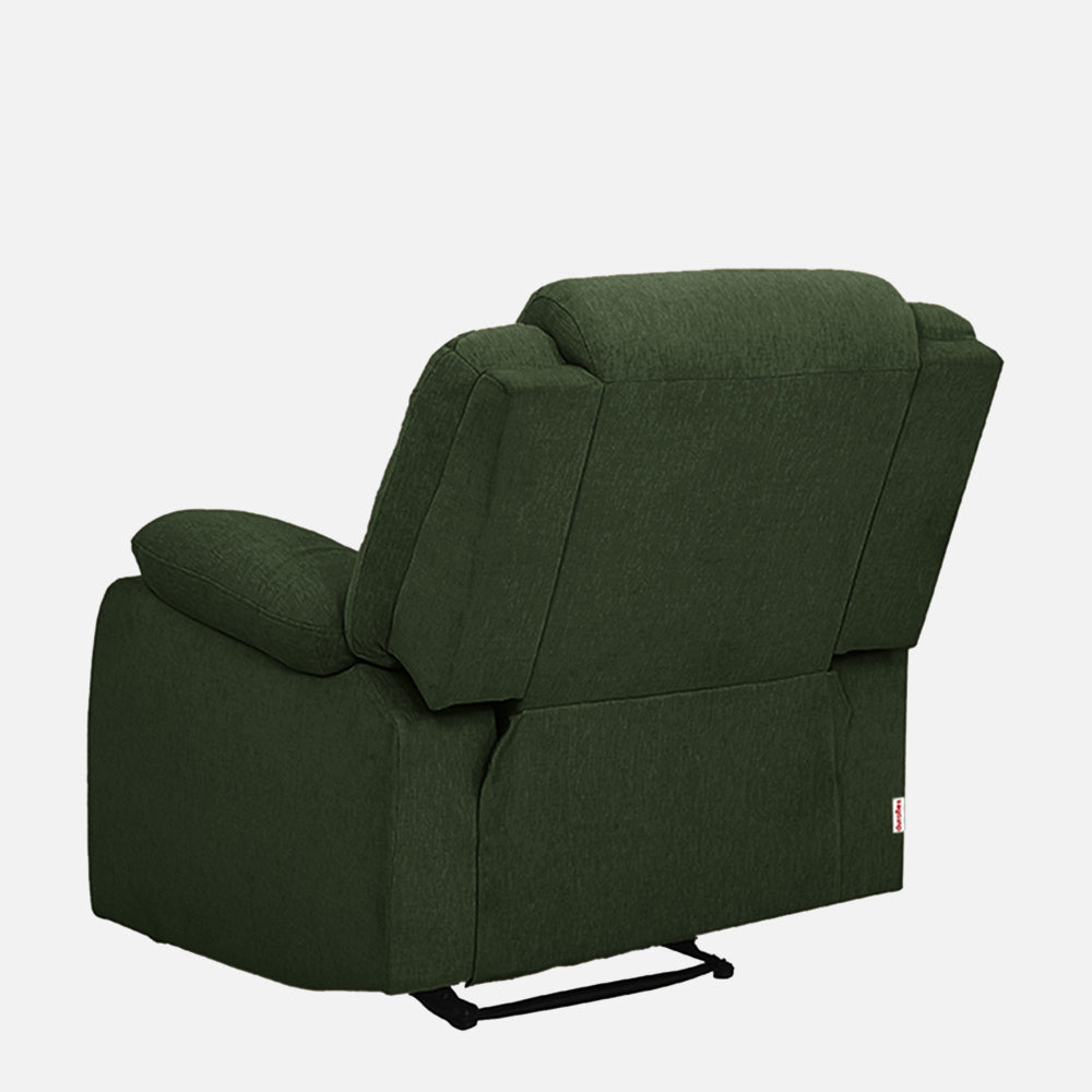 Avalon Motorized Electric Powered Sap Green Fabric Recliner