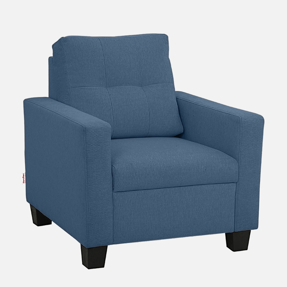 Ease Blue Fabric Sofa
