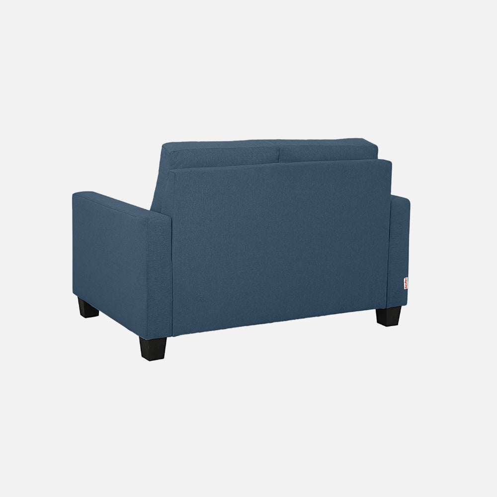 ease fabric Sofa | 2 seater | blue | Duroflex Furniture