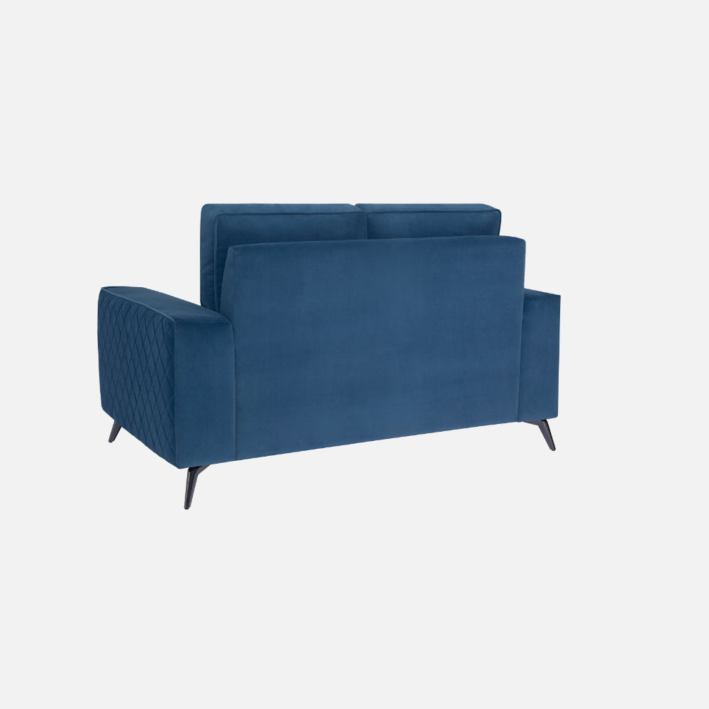 Eden Fabric Sofa | 2 seater | Sapphire Blue | Duroflex Furniture