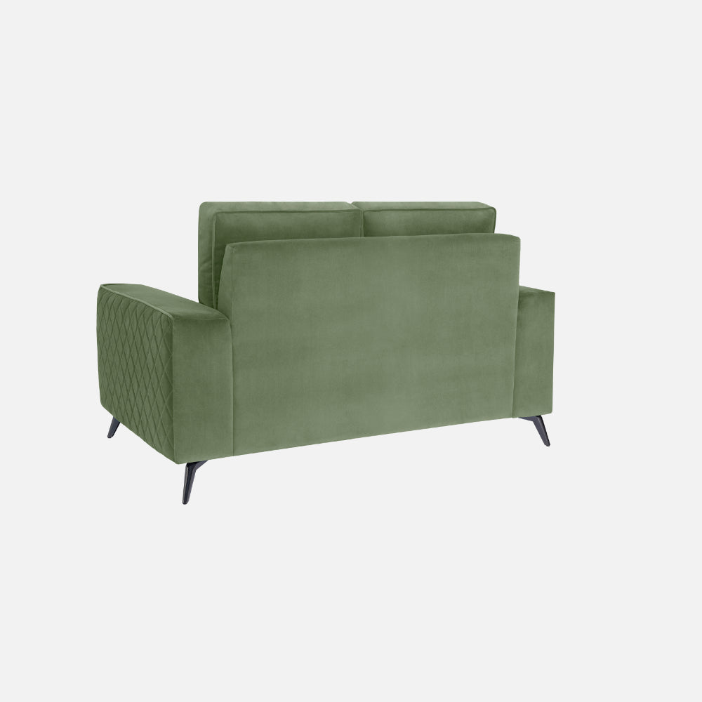 Eden Fabric Sofa | 2 seater | Green | Duroflex Furniture