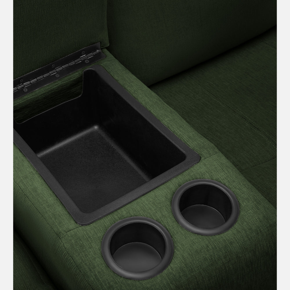Ease Sap Green Fabric Sofa cum Bed