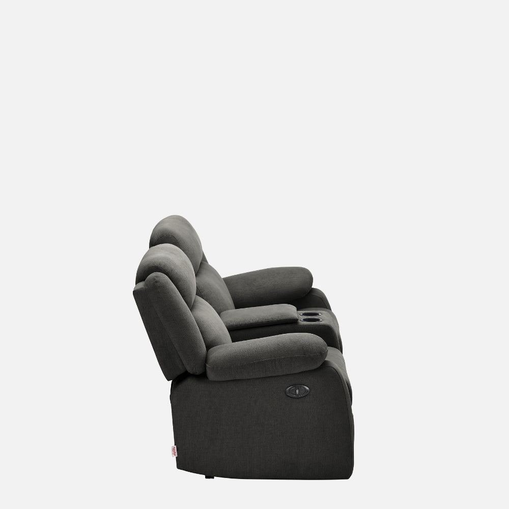 Ease Graphite Grey Fabric Sofa cum Bed