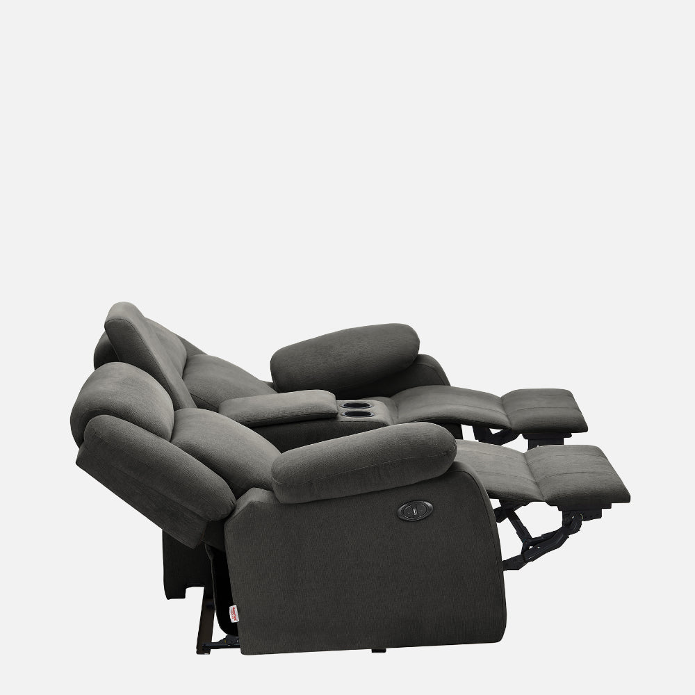 Ease Graphite Grey Fabric Sofa cum Bed