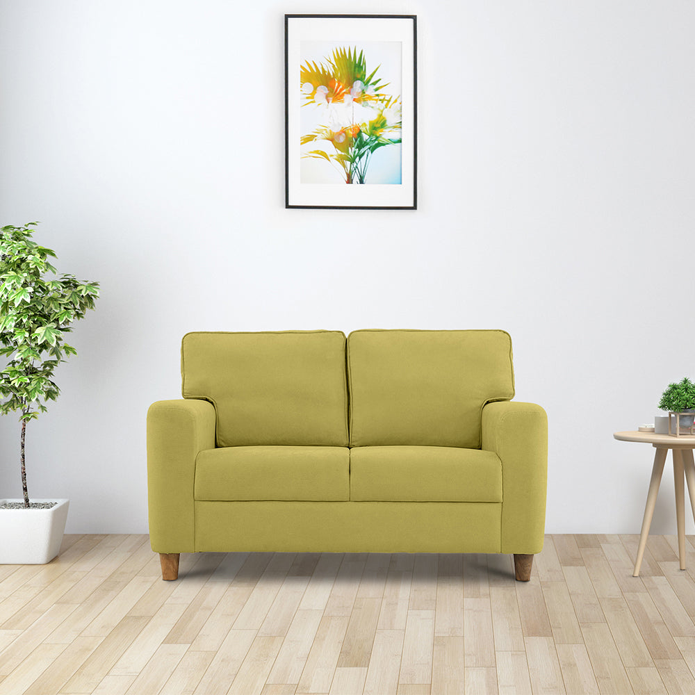 Utopia Green Fabric Sofa