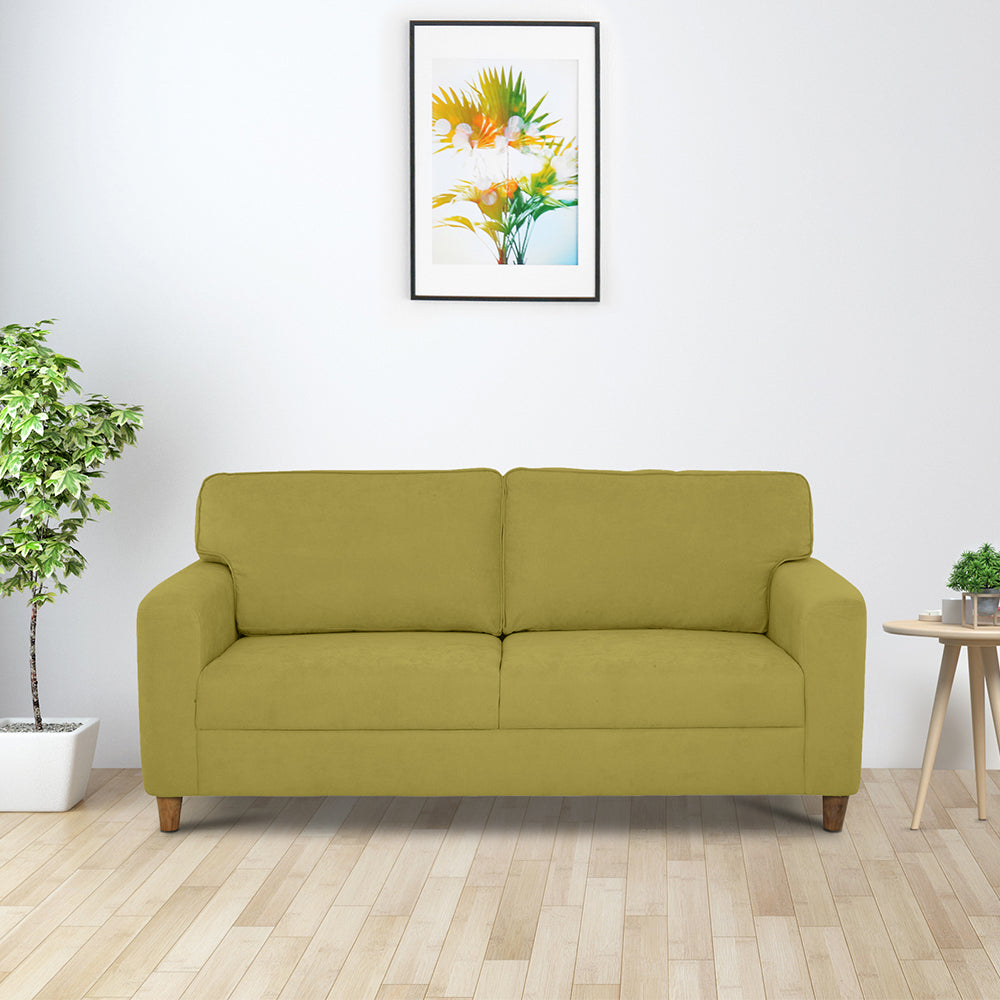 Utopia Green Fabric Sofa