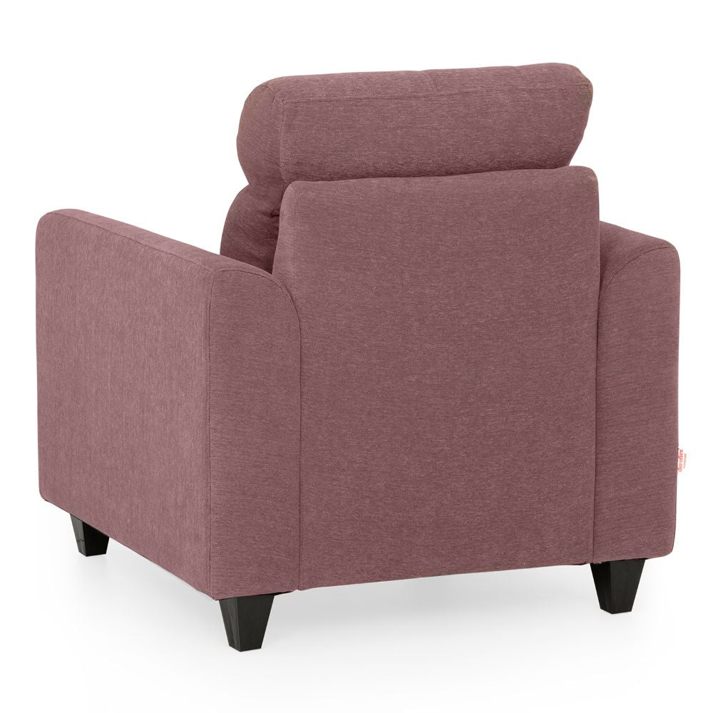 Zivo Plus Dusky Pink Fabric Sofa Set