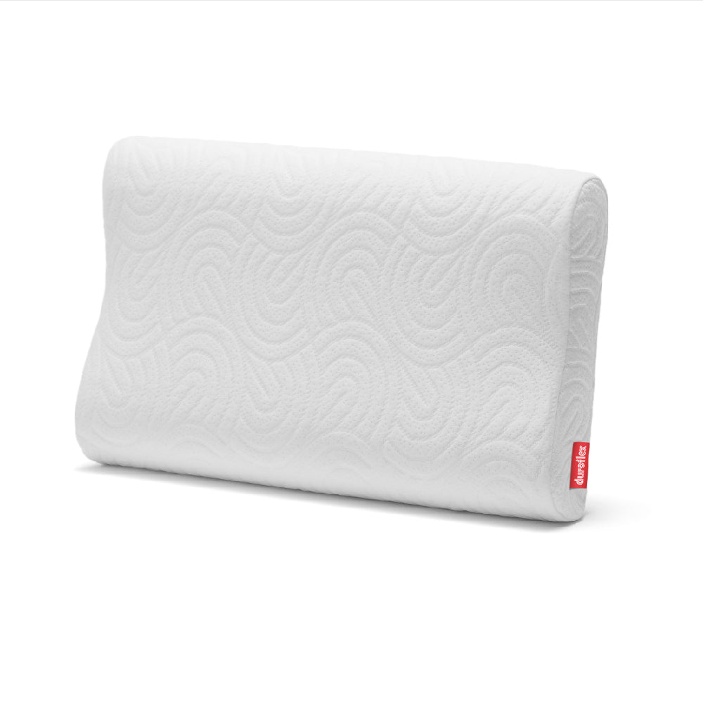 Duroflex Life Contoured Dual Height Antimicrobial Pillow