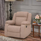 Avalon Brown Fabric Recliner