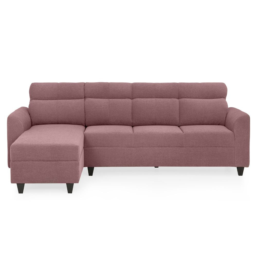 Zivo Plus Sofa Lounger | 3 seater | Dusky Pink |  Duroflex Furniture