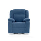 Avalon - Rocking & Rotating Fabric Recliner |  1 seater | Twilight Blue |  Duroflex Furniture