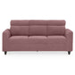 Zivo Plus Dusky Pink Fabric Sofa Set 3 Seater Sofa