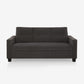 Ease Grey Fabric 3 Seater Sofa