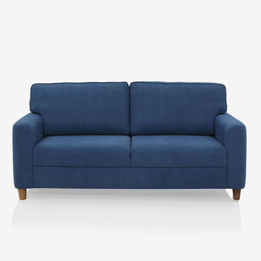 Utopia Blue Fabric 3 Seater Sofa