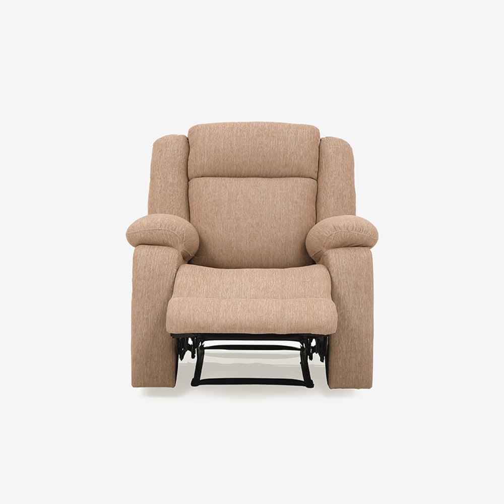 Avalon  Fabric Recliner |  1 seater | Brown |  Duroflex Furniture