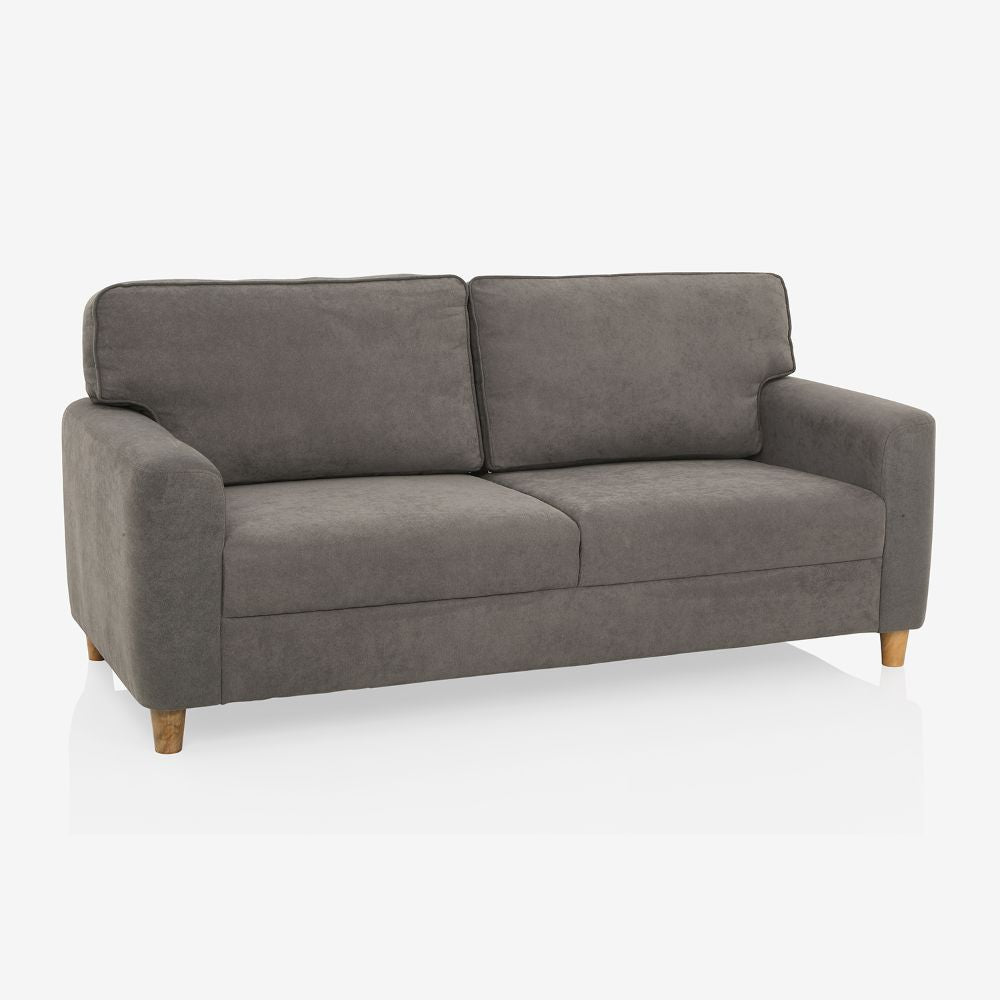 Utopia Grey Fabric 3 Seater Sofa