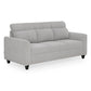 Zivo Plus Fabric Sofa | 3 seater | Cloudy Gray |  Duroflex Furniture