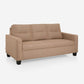 Ease Fabric Sofa | 3 seater | Brown |  Duroflex Furniture