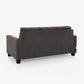 Ease Fabric Sofa | 3 seater | Grey |  Duroflex Furniture