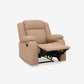 Avalon Brown Fabric Recliner