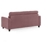 Zivo Plus Dusky Pink Fabric Sofa Set 3 Seater Sofa