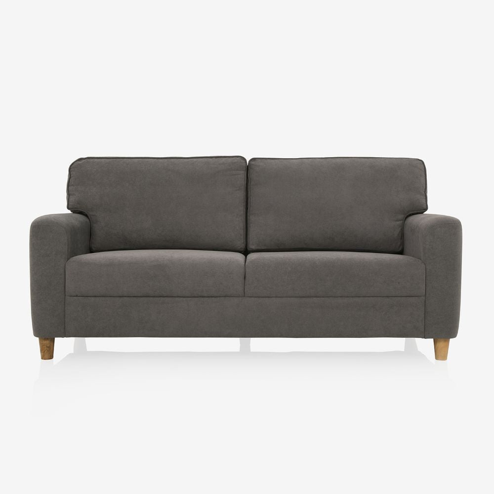 Utopia Grey Fabric 3 Seater Sofa