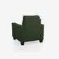 Ease Green Fabric 1 seater sofa