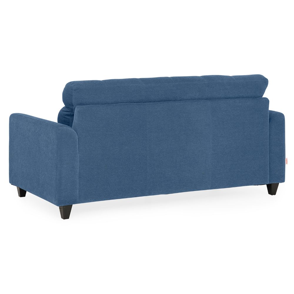 Zivo Plus Twilight Blue Fabric Sofa Set 3 Seater Sofa