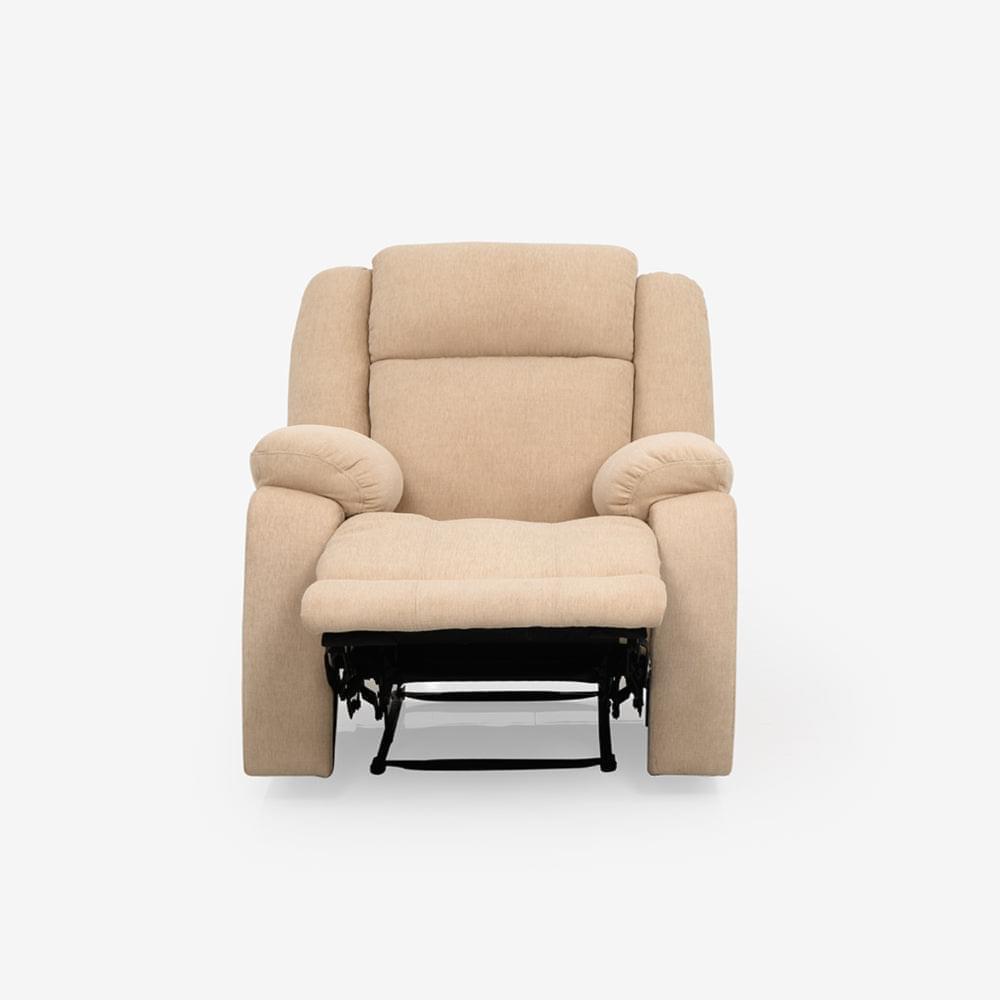 Avalon  Fabric Recliner |  1 seater | Beige |  Duroflex Furniture