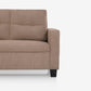 Ease Fabric Sofa | 3 seater | Brown |  Duroflex Furniture