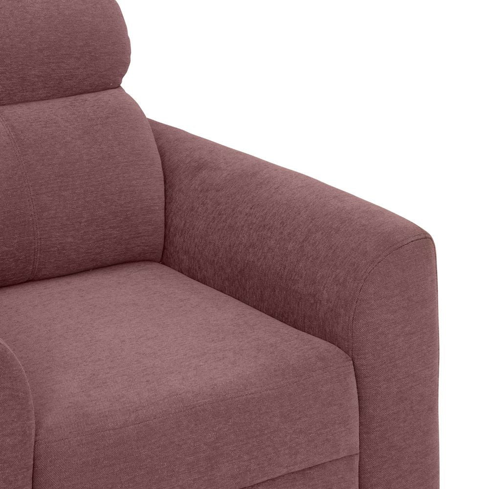 Zivo Plus Sofa Lounger | 3 seater | Dusky Pink |  Duroflex Furniture