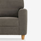 Utopia Grey Fabric 3 Seater Sofa