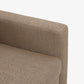 Ease Brown Fabric 3 Seater Sofa