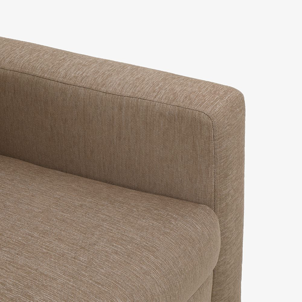 Ease Fabric Sofa | 3 seater | Brown |  Duroflex Furniture
