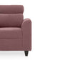 Zivo Plus Dusky Pink Fabric 1 seater Sofa