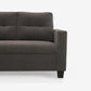 Ease Fabric Sofa | 3 seater | Grey |  Duroflex Furniture