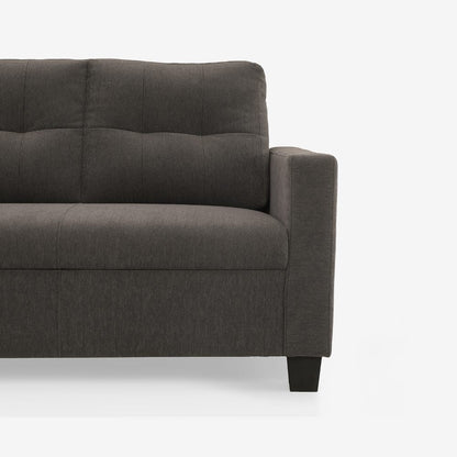 Ease Fabric Sofa | 3 seater | Grey |  Duroflex Furniture