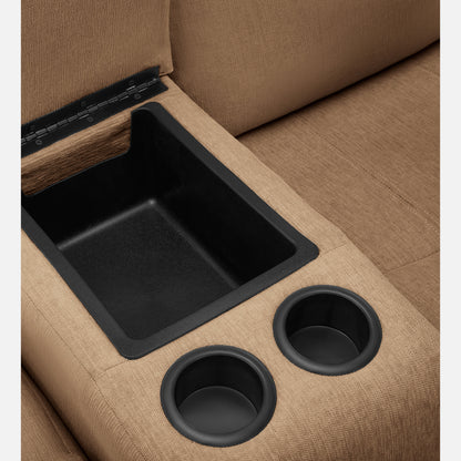 Avalon E Twin Motorized Recliner |  2 seater |  Plaster Brown |  Duroflex Furniture
